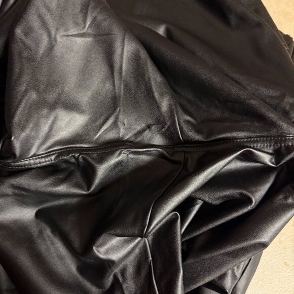 Lane Bryant Faux Leather Pants Plus Size 22P NWT Petite - Picture 11 of 11